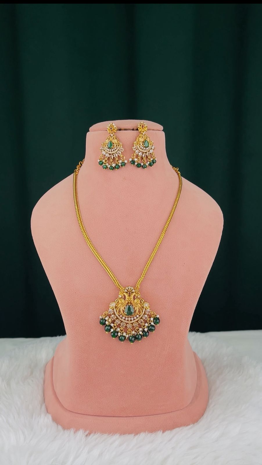 Gold Plated Necklace Set NFN9