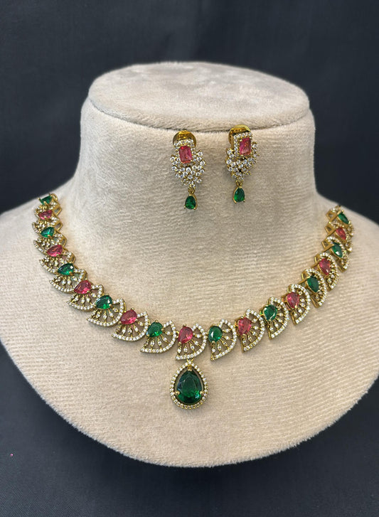 Premium CZ Necklace Set NSN6