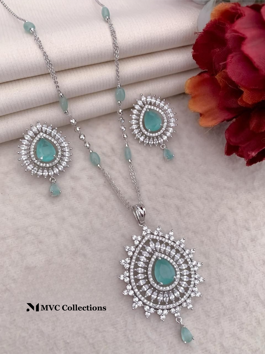 AD silver Pendant Set SI13