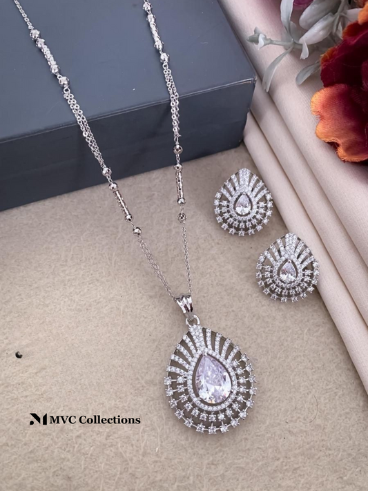 AD silver Pendant Set SI14