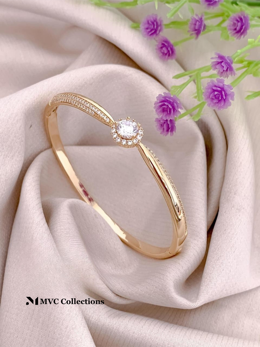 AD Gold Plated Kada SIB15