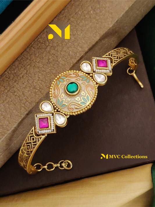 AD Kundan Chorski Bracelet SIBR1