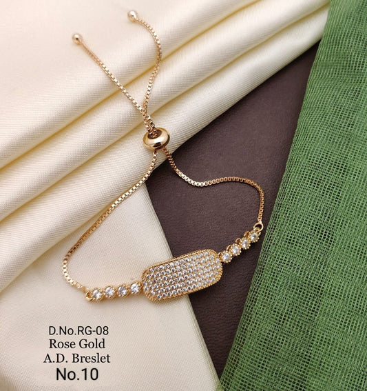 Rose Gold AD Bracelet SIBR3